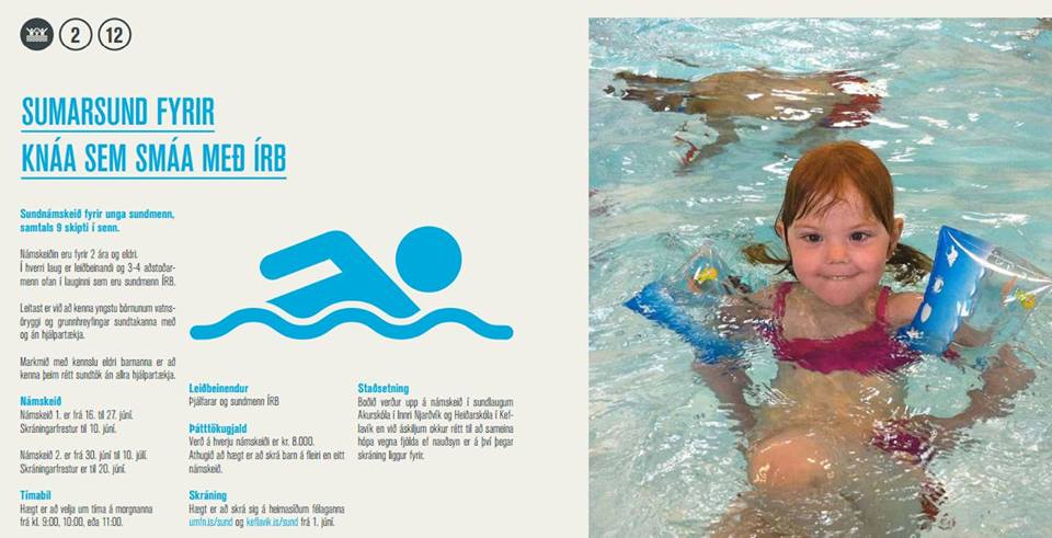 Skráning  í sumarsund ÍRB
