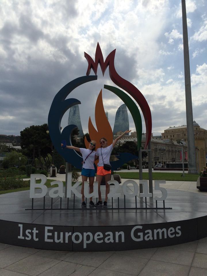 ÍRB stelpurnar syntu vel í Baku