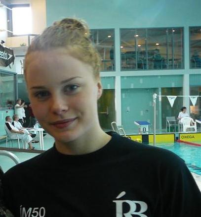 Góður árangur Erlu í sínu fyrsta landsliðsverkefni