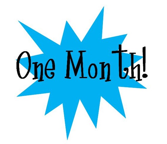 Einn mánuður í AMÍ!!!!