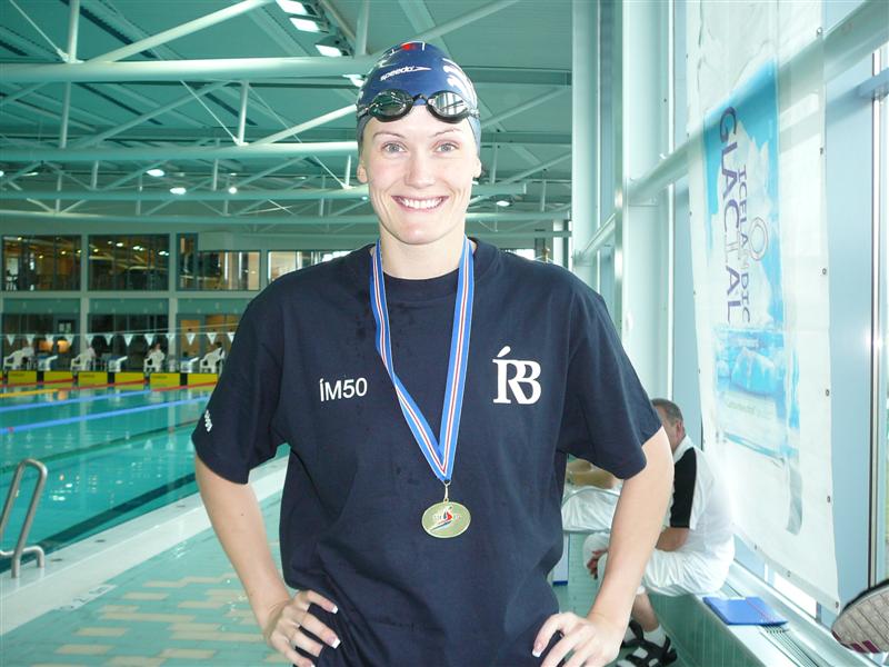 Erla Dögg og Árni Már á EM