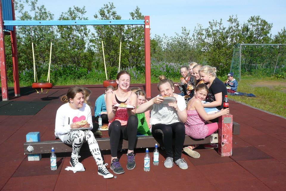 Skemmtileg grillveisla í Sólbrekkuskógi