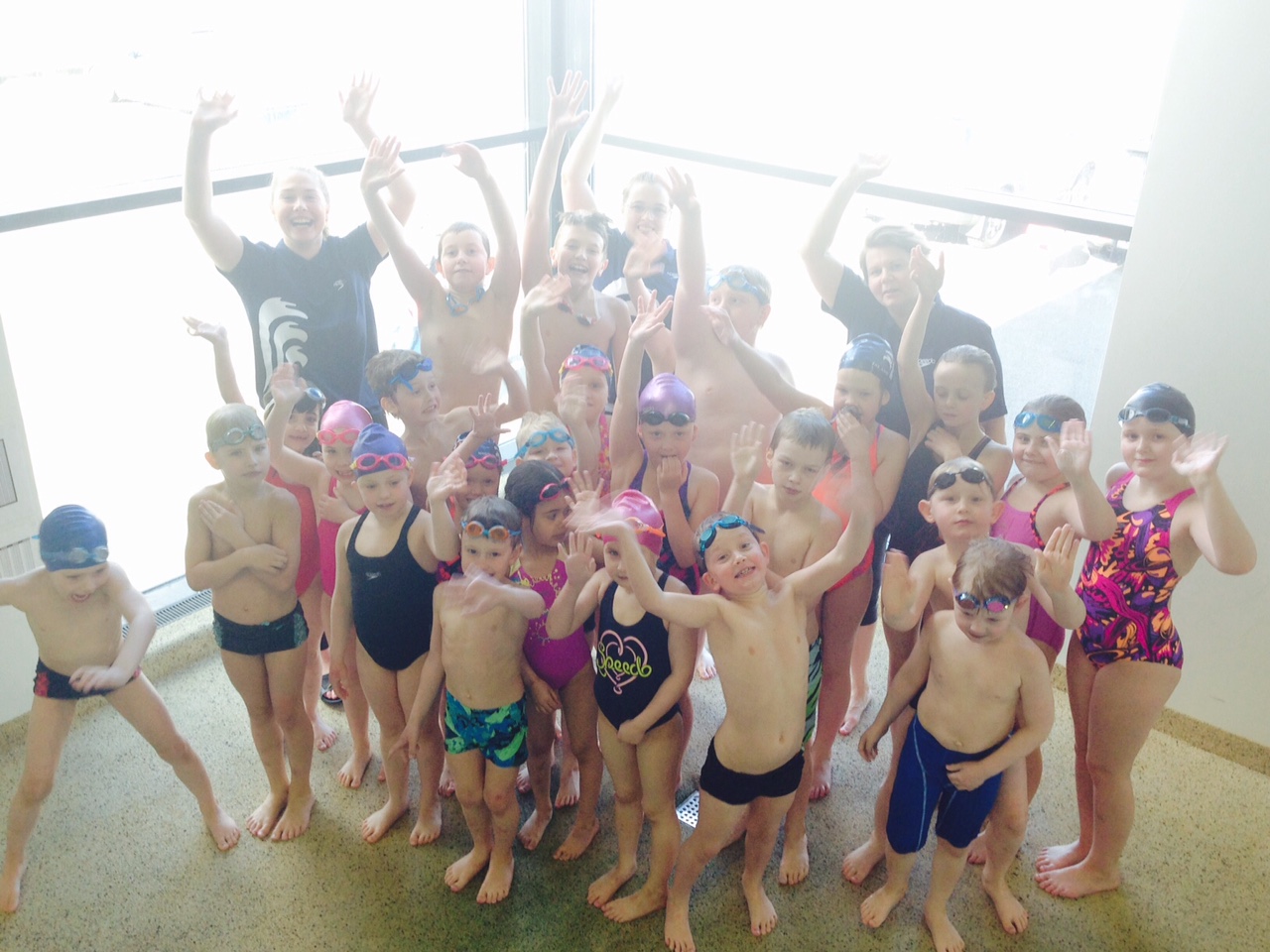 Færni og boðsund á æfingadegi 3