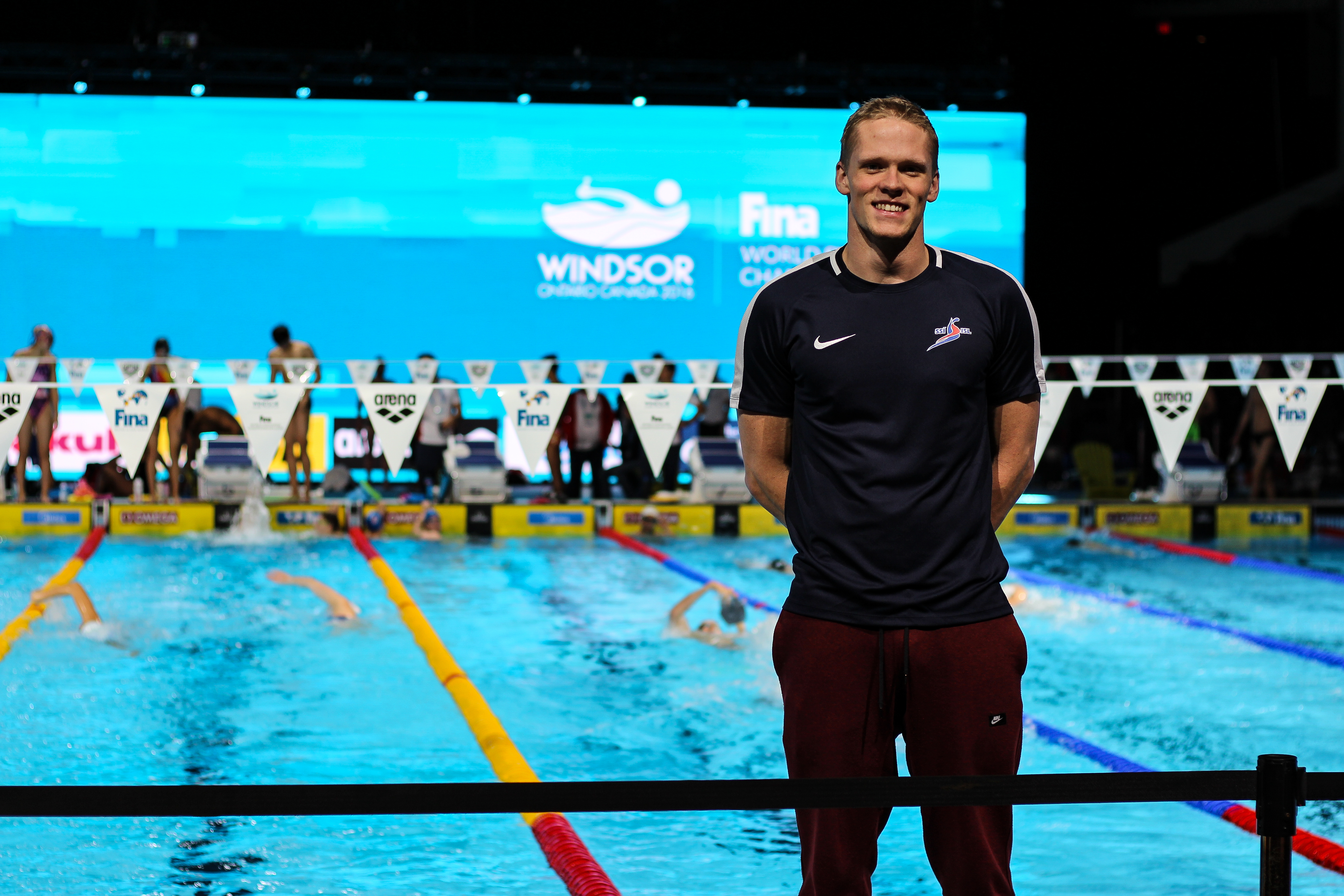 Davíð Hildiberg á HM