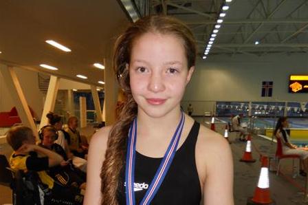 Íris vann gull á lokakvöldi NMU