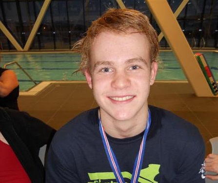 Kristófer sundmaður mánaðarins í Landsliðshópi