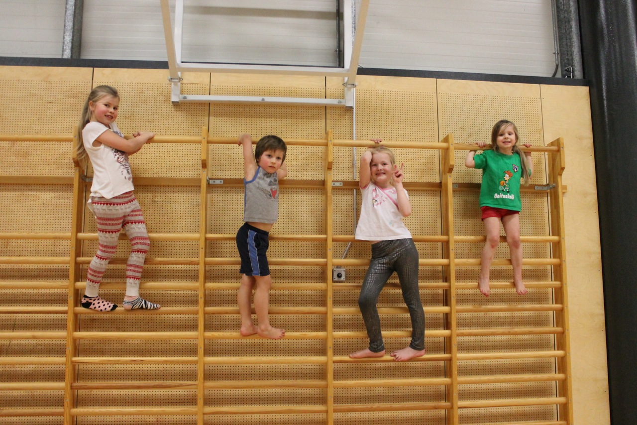 Fjör og leikir hjá Löxum og Silungum