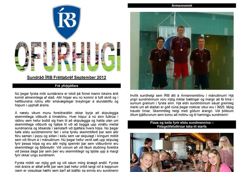 Nýr Ofurhugi - september