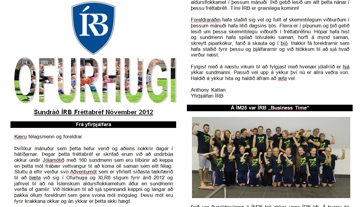 Nóvember Ofurhugi kominn út!