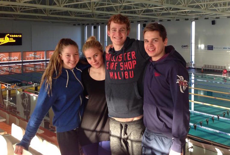 Erla er sundmaður mánaðarins í Úrvalshópi